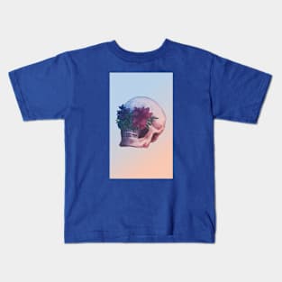 The skull of beautiful Kids T-Shirt